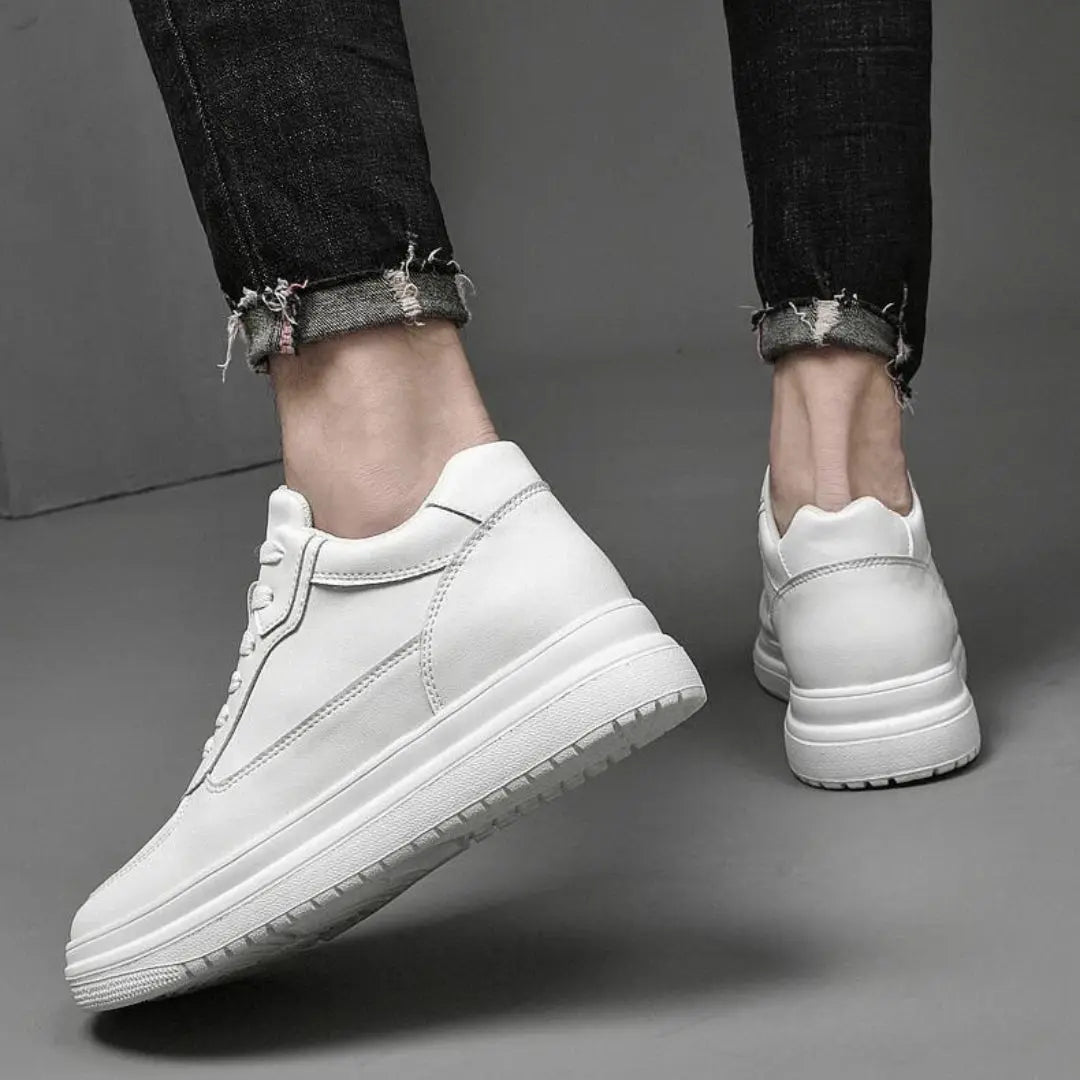 Prestige Shoes White Casual Elevateshoes
