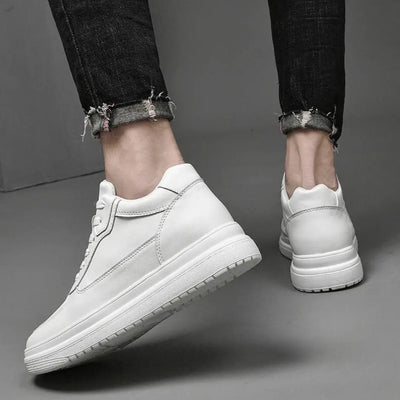 Prestige Shoes White Casual Elevateshoes