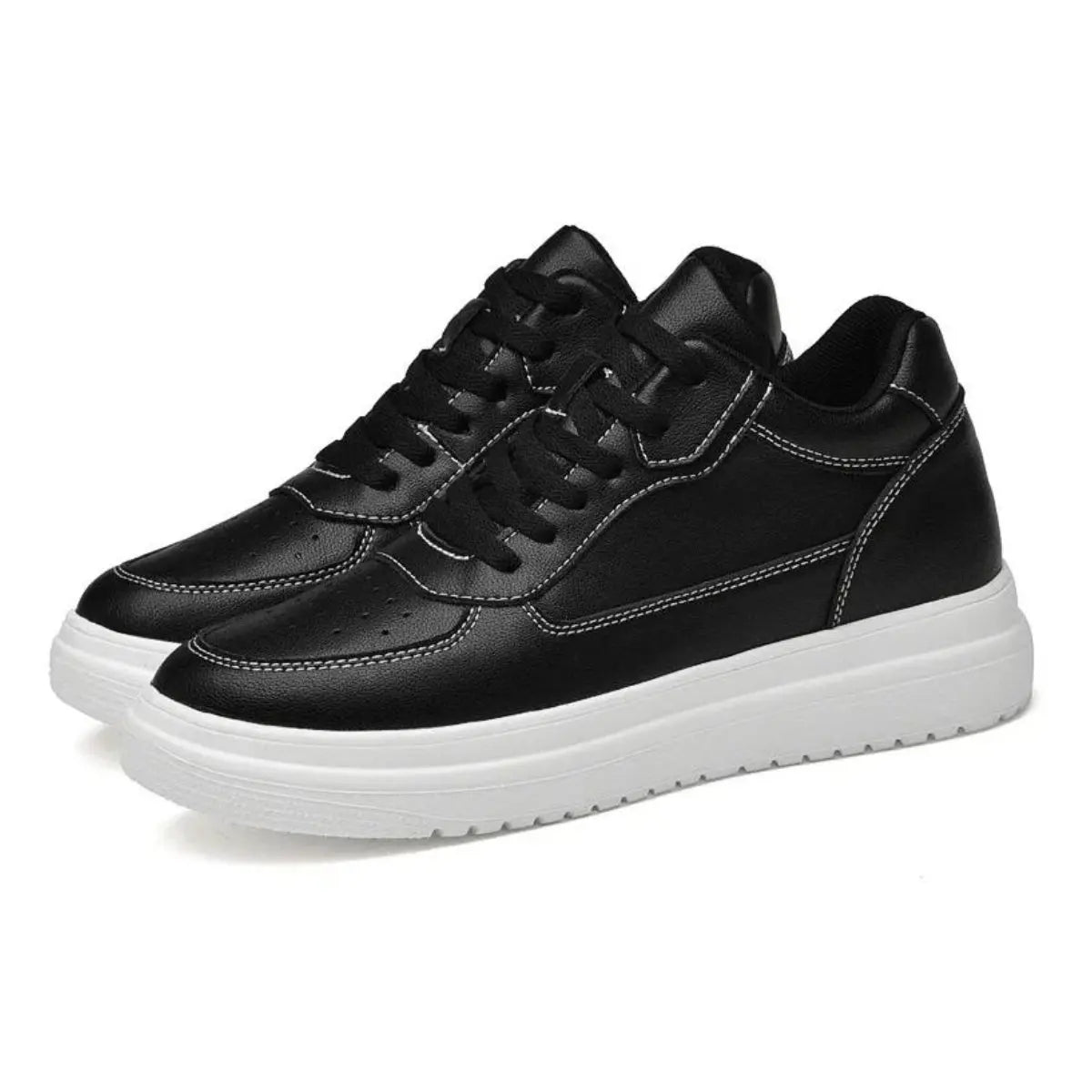 Prestige Shoes Black Casual Elevateshoes