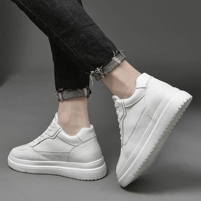 Prestige Shoes White Casual Elevateshoes