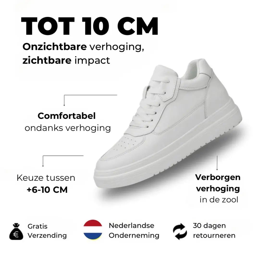 Prestige Shoes White Casual Elevateshoes