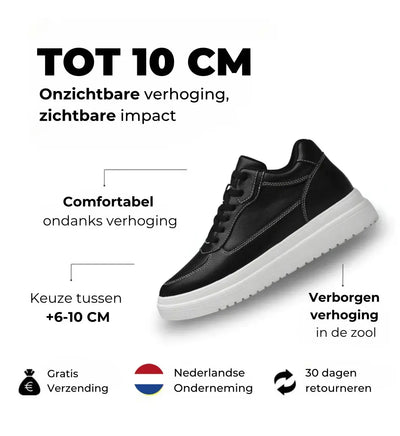 Prestige Shoes Black Casual Elevateshoes