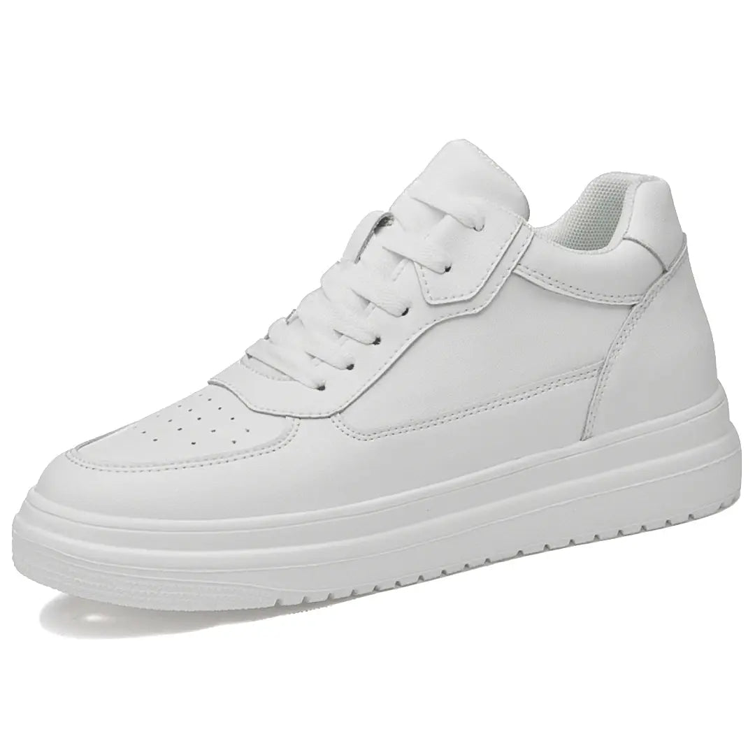 Prestige Shoes White Casual Elevateshoes