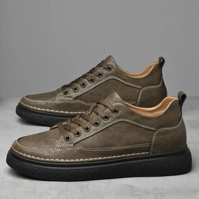 Apex - 7cm (2.7") - LUCIMORA - Apparel & Accessories > Shoes > Elevator Shoes > Casual Shoes - LUCIMORA - apex:khaki:38 - 