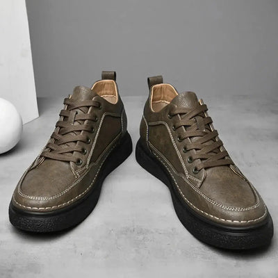 Apex - 7cm (2.7") - LUCIMORA - Apparel & Accessories > Shoes > Elevator Shoes > Casual Shoes - LUCIMORA - apex:khaki:38 - 