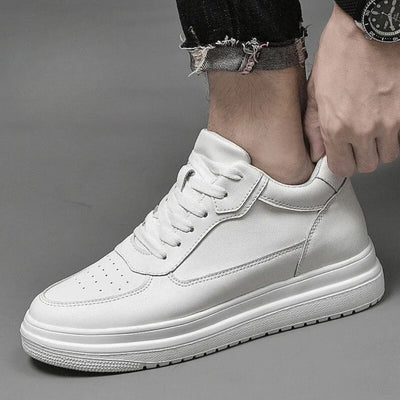 Prestige Shoes White Casual Elevateshoes